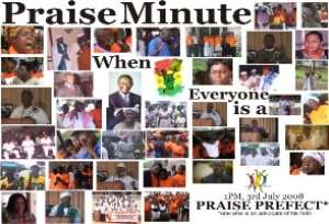 THIS IS THE PICTURES FROM PRAISE MINUTE 2007
